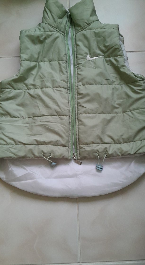 Yeşil Kadın Kapitone Yelek - Görsel 3