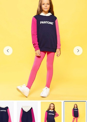 5 Yaş Beden pantone marka lc waikiki den alınmıştır. 5-6 yaş kapşonlu kalın