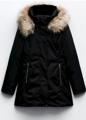 zara s beden sıfır mont