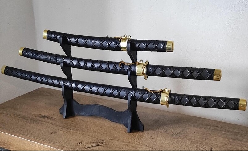3 lü Katana set