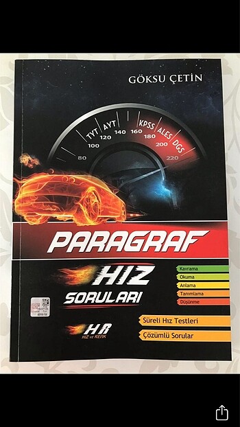 Hız ve renk paragraf soru bankası