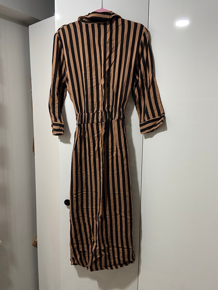 Bershka Gömlek Elbise - Görsel 2