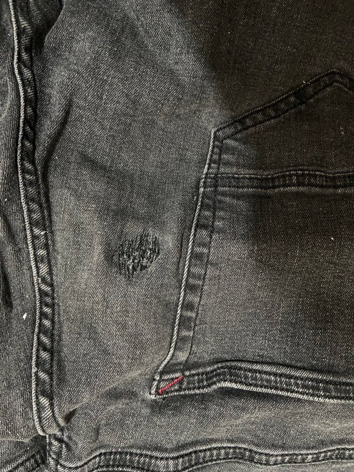 Gri Regular Fit Erkek Kot Pantolon - Görsel 5