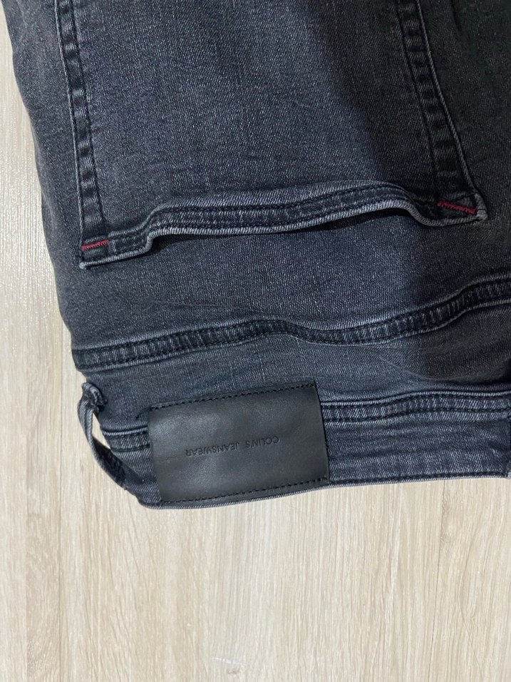 Gri Regular Fit Erkek Kot Pantolon - Görsel 4