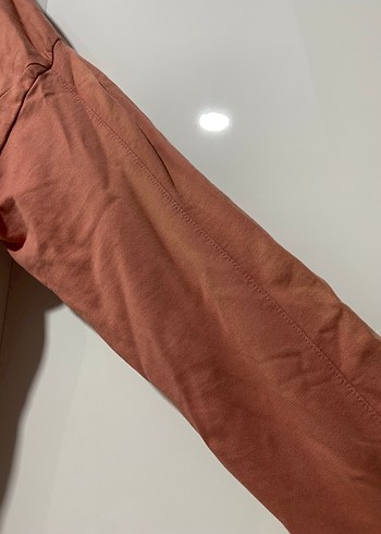 Pembe Kapüşonlu Midi Kadın Ceket - Görsel 3