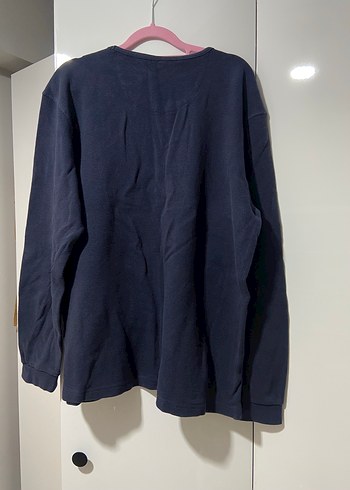 Lacivert Erkek Uzun Kollu Sweatshirt - Görsel 2