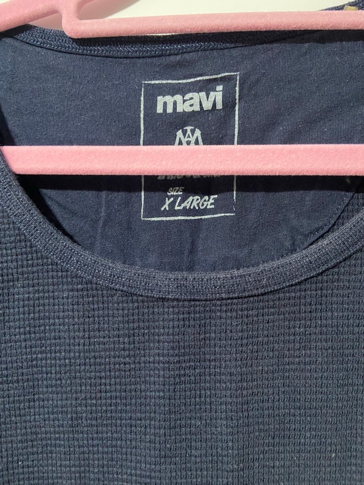 Lacivert Erkek Uzun Kollu Sweatshirt - Görsel 3