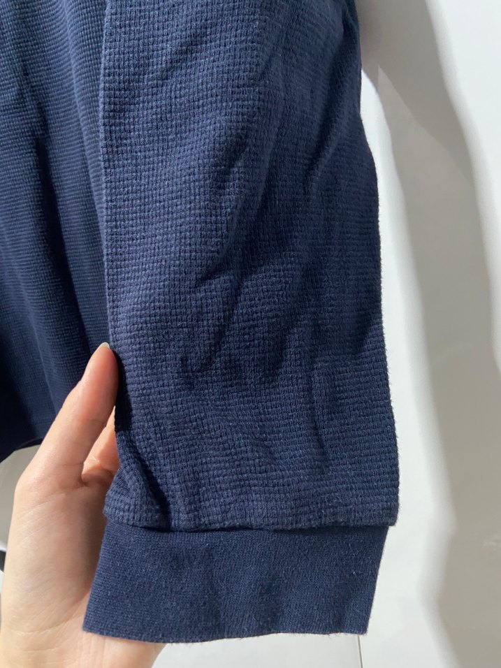 Lacivert Erkek Uzun Kollu Sweatshirt - Görsel 4