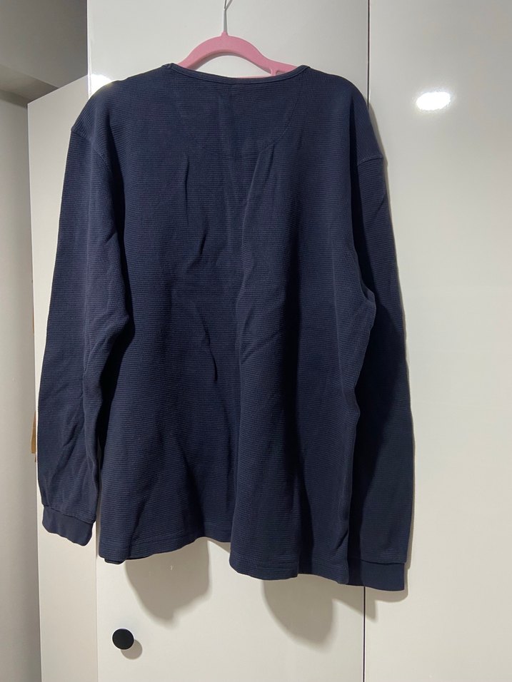 Lacivert Erkek Uzun Kollu Sweatshirt - Görsel 2