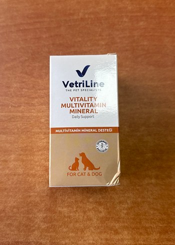 VetriLine Multivitamin Mineral Desteği