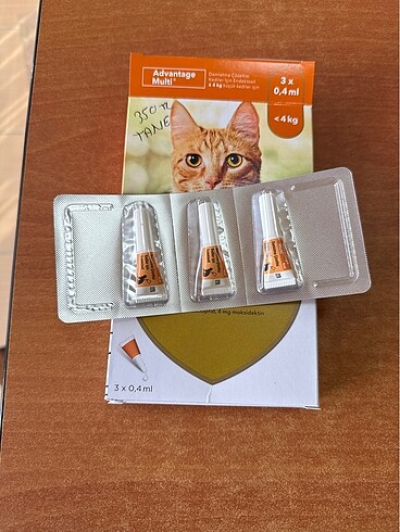 Kedi iç dış parazit tek fiyatı