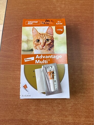 Kedi iç dış parazit damlası 1 adet