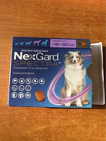 Köpek üç dış parazit uyuz tableti
