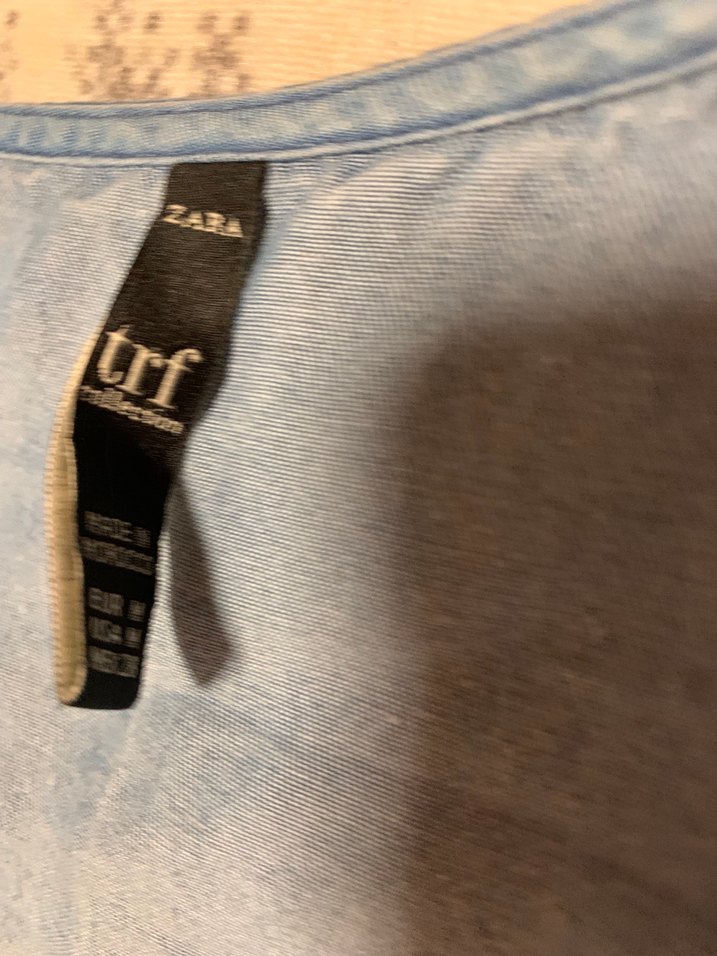 Kadın Mavi Kot Bohem Kısa Tulum - Görsel 4