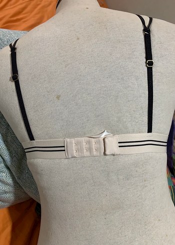 s Beden Kamuflaj Desenli Siyah Dantel Bralet