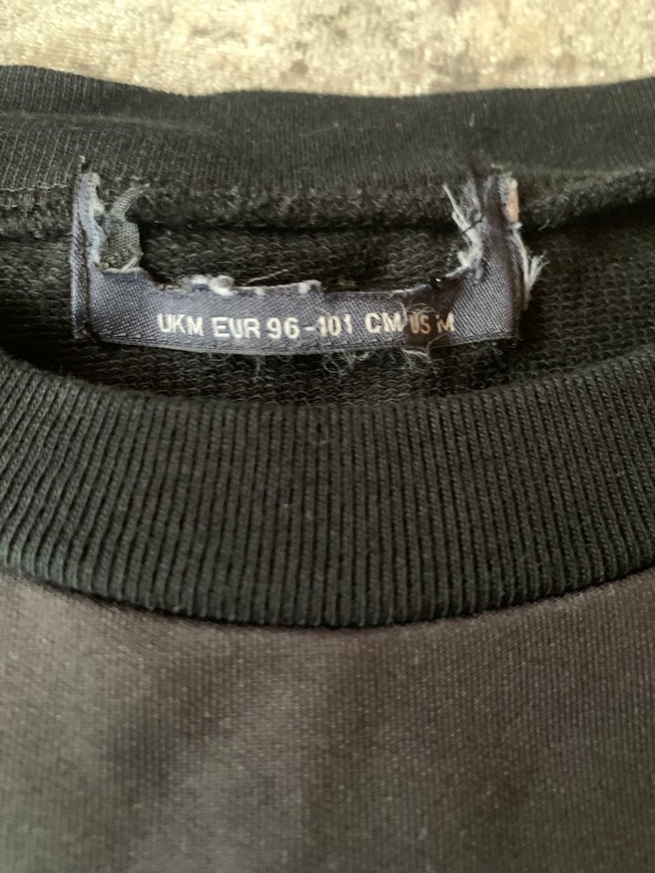 Siyah Kaplan Baskılı Kadın Sweatshirt - Görsel 3