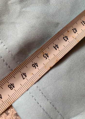 Çiçek Baskılı Mavi Kız Uzun Kollu Tişört - Görsel 6