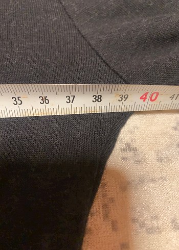 Düğmeli Siyah Uzun Kollu Triko Elbise - Görsel 5