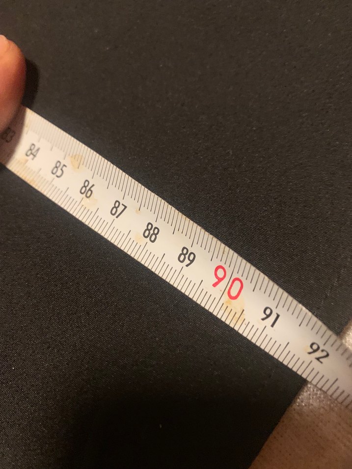 Düğmeli Siyah Uzun Kollu Ofis Elbisesi - Görsel 5