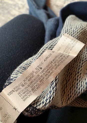 Gri Erkek Denim Sweatshirt Uzun Kollu - Görsel 6