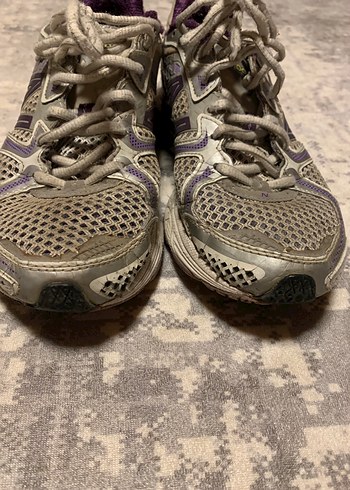 Mor Desenli Kadın Spor Ayakkabı - Görsel 4