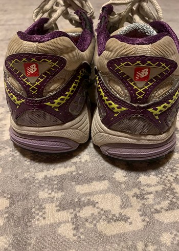 Mor Desenli Kadın Spor Ayakkabı - Görsel 5