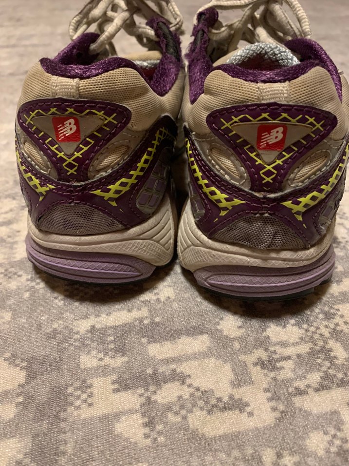 Mor Desenli Kadın Spor Ayakkabı - Görsel 5