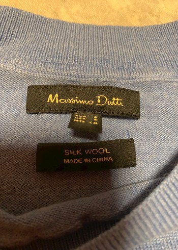 Mavi Uzun Kollu Kadın Triko - Görsel 3