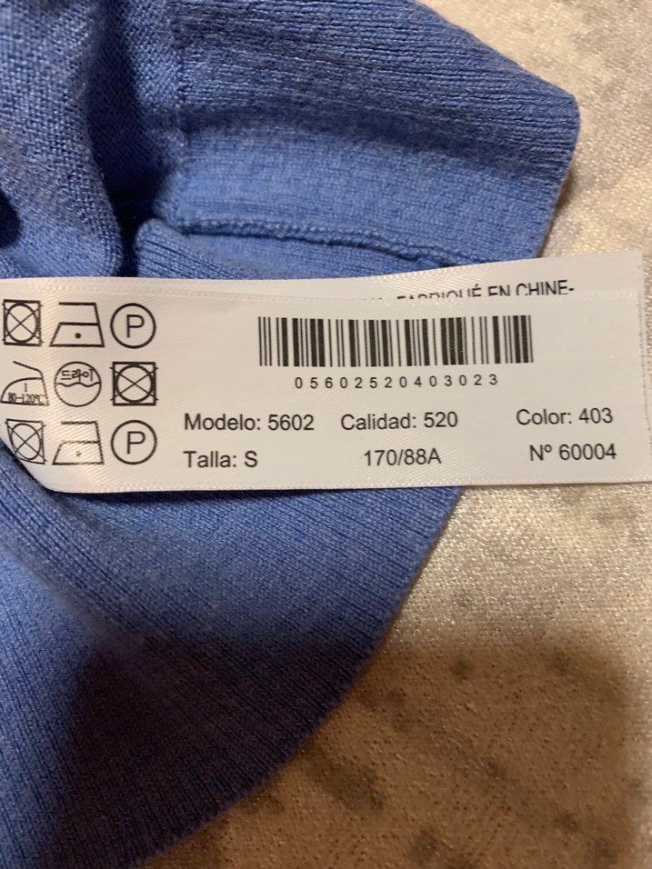 Mavi Uzun Kollu Kadın Triko - Görsel 4