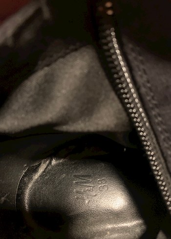 Siyah Süet Tokalı Topuklu Bot - Görsel 6