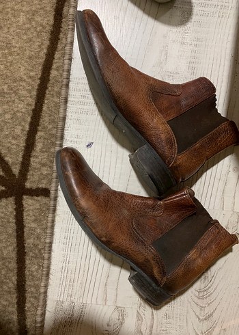 Kahverengi Vintage Erkek Botu - Görsel 2
