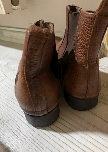 Kahverengi Vintage Erkek Botu - Görsel 5