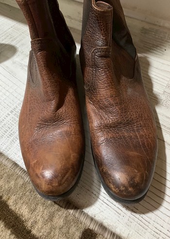 Kahverengi Vintage Erkek Botu - Görsel 4