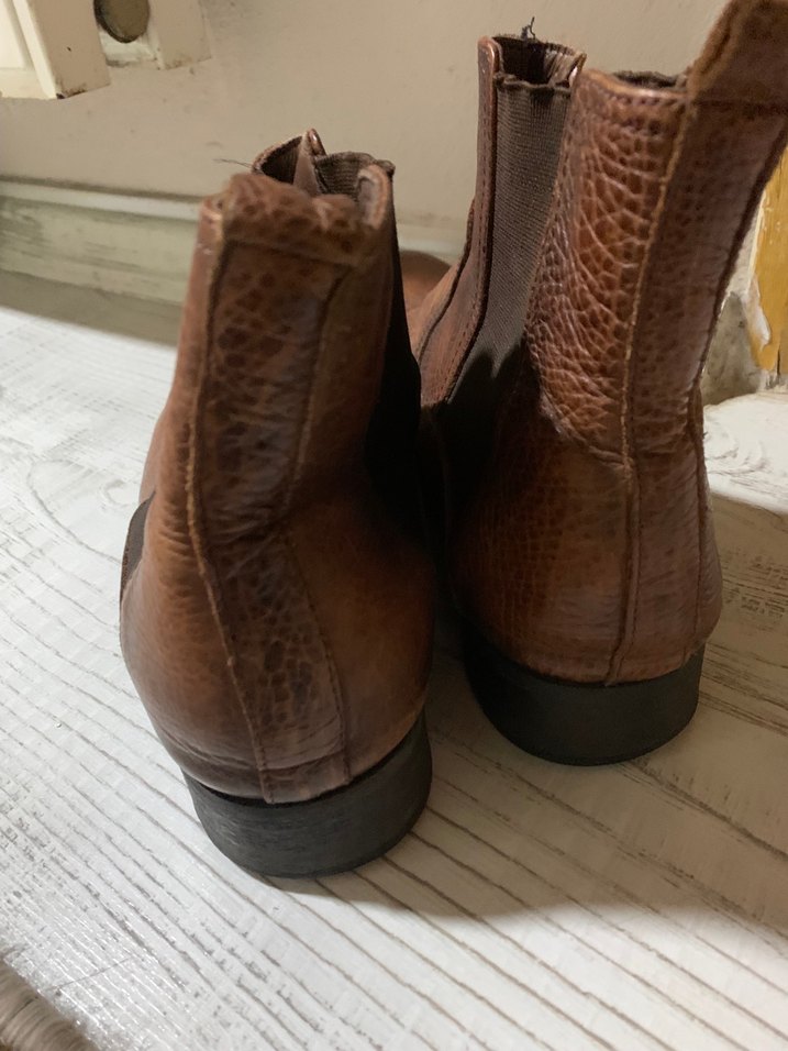 Kahverengi Vintage Erkek Botu - Görsel 5