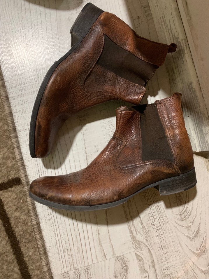 Kahverengi Vintage Erkek Botu - Görsel 3