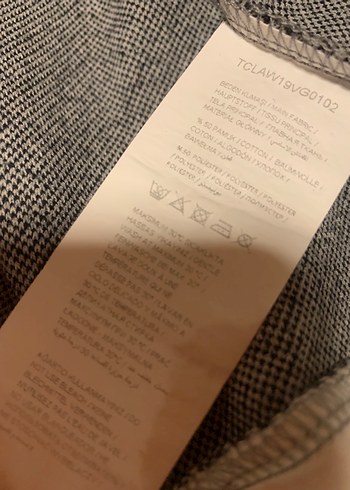 Gri Yüksek Yakalı Triko Kadın Eşofman Takımı - Görsel 5