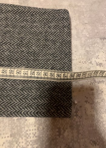 Gri Yüksek Yakalı Triko Kadın Eşofman Takımı - Görsel 8