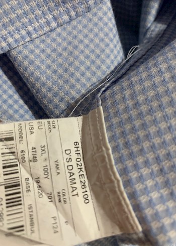 Damat marka Erkek Pamuk Gömlek - Görsel 6