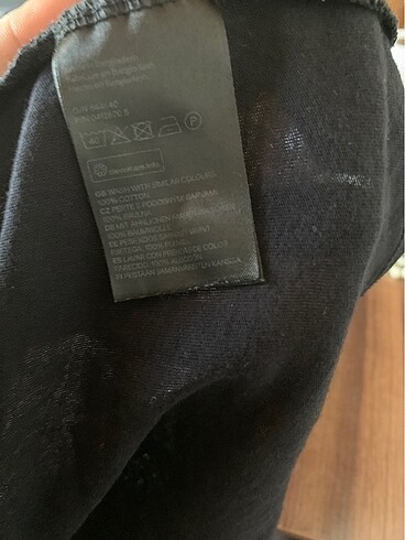 xs Beden siyah Renk H&M bluz penye