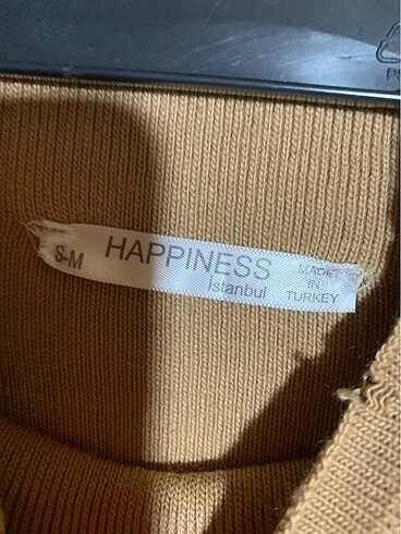 m Beden camel Renk Happıness