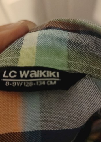 Erkek Çocuk Gri Renkli Kısa Kollu Gömlek - Görsel 2