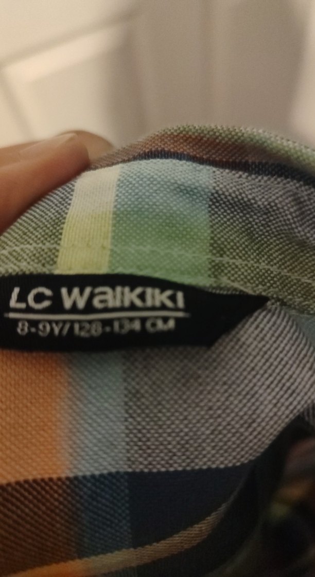 Erkek Çocuk Gri Renkli Kısa Kollu Gömlek - Görsel 2