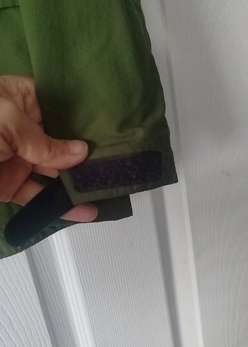 Kapüşonlu Haki Erkek Çocuk Mont - Görsel 3