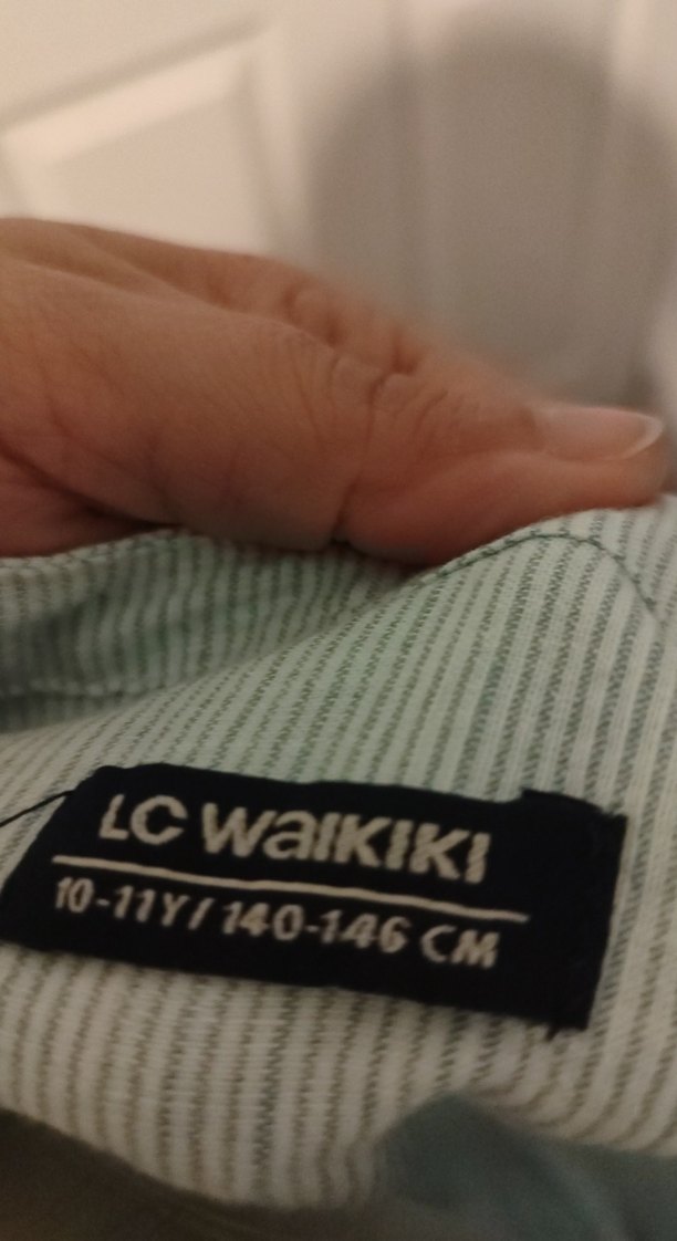 Gri Keten Erkek Çocuk Kısa Kollu Gömlek - Görsel 3