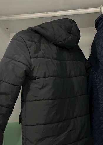 Çocuk Siyah fermuarlı mont 10 ve 12 yaş - Görsel 5