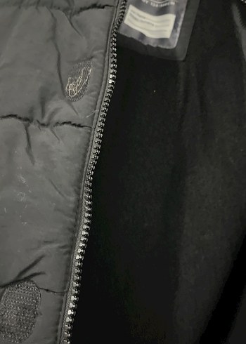 Çocuk Siyah fermuarlı mont 10 ve 12 yaş - Görsel 3