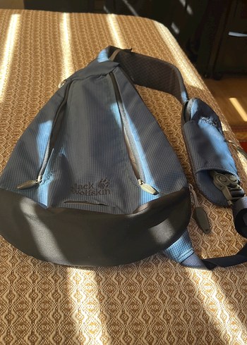 Jack Wolfskin Mavi Tek Omuz Cantasi