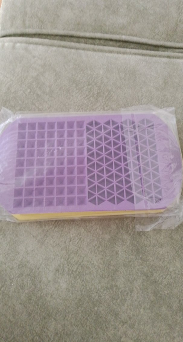 Bej Silikon Mini Kare ve Yuvarlak Kalıp - Görsel 2