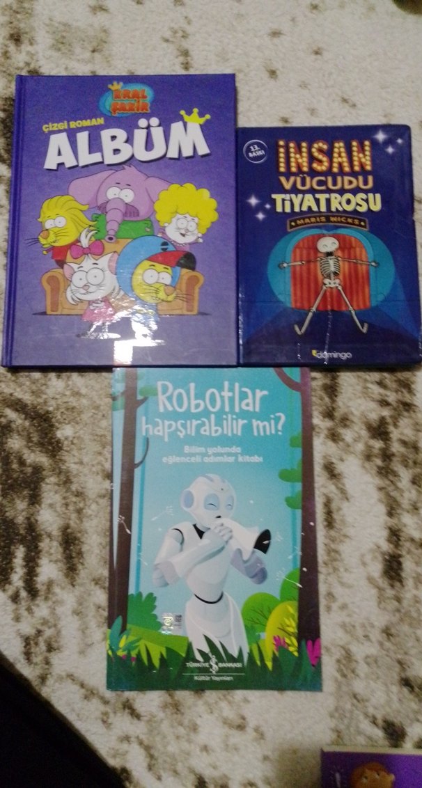 Çocuklar için 3 Eğitici Kitap Seti - Görsel 2