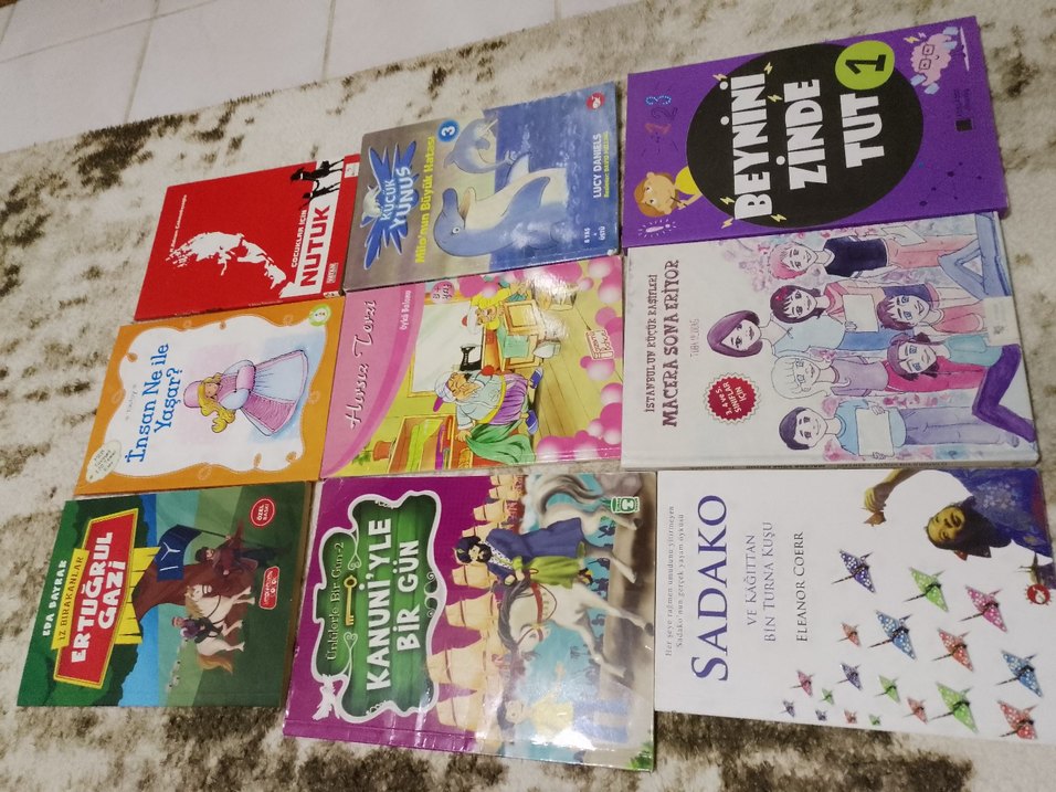 Çocuklar için 9 Kitap Seti - Görsel 2